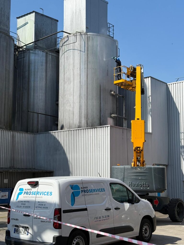 entreprise Nettoyage de silos et cuves